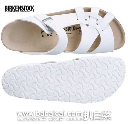 西班牙亚马逊：Birkenstock 德国勃肯 Pisa Birko-Flor 软木鞋底中性凉鞋（原价€70，现售价€33.06），直邮退税后售价€27.32