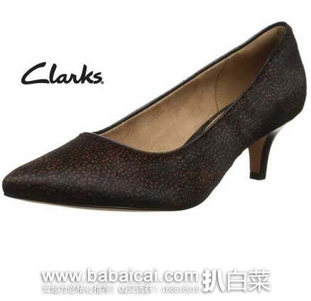 Clarks 其乐 Sage Copper Platform 女士 真皮高跟鞋 原价0,现特价