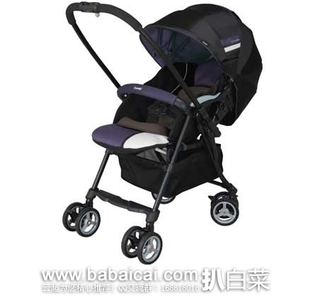 日本亚马逊：Combi 康贝 四轮 万向减震 双向 超轻量婴儿推车 现4折售价29980日元（约￥1604）