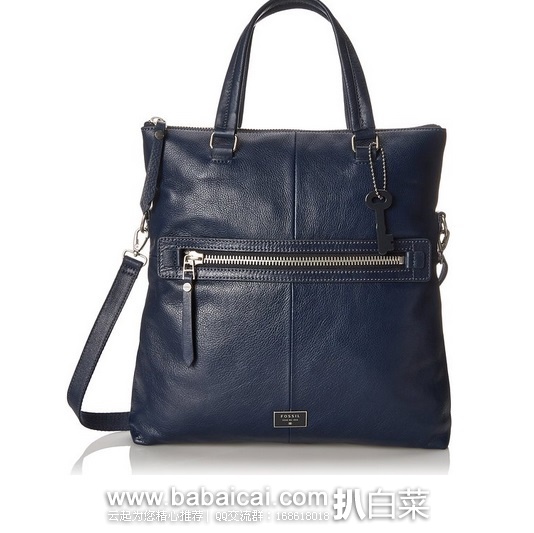 Fossil 化石 2015年新品 女士柔软真皮折叠手提包 原价8,现3.68,公码7折0.58,,到手¥750