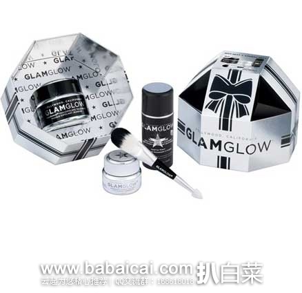 Lookfantastic英国官网：GLAMGLOW Gift Sexy Anti-Ageing 格莱魅清洁面膜圣诞套装 英淘额外8折+价值$60赠品