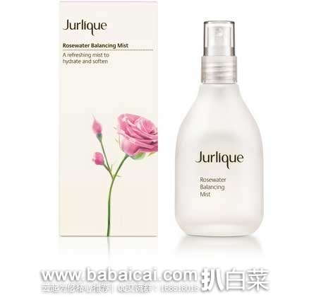 Beauty Expert：Jurlique茱莉蔻玫瑰衡肌花卉水100ml 现特价￡54