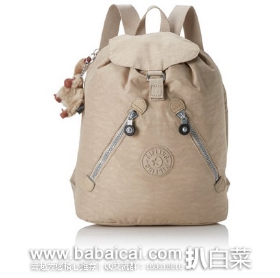 英国亚马逊:Kipling 吉普林 双肩包 原价£37.64,现限时秒杀价£19.93