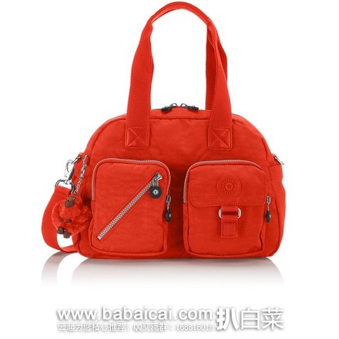 Kipling 凯普林 Defea 经典标志款女士 手拎/斜跨包 原价,现特价.99 ,到手¥385,国内¥1050