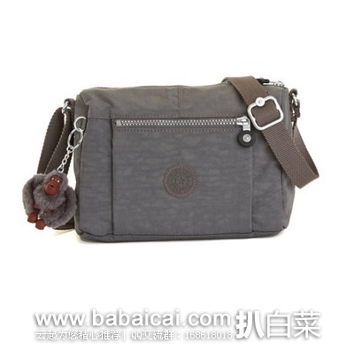 Kipling 吉普林 女士斜挎包 原价$74,现$37.45,公码75折$28.08