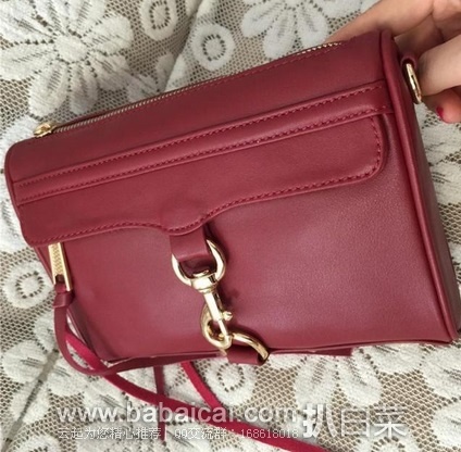 Rebecca Minkoff官网: 瑞贝卡明可弗经典名款mini mac真皮单肩包原价5,现0,公码6折新低,凑单直邮免运费,到手¥503!