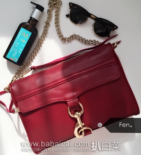 Rebecca Minkoff官网: 瑞贝卡明可弗经典名款mini mac真皮单肩包原价5,现0,公码6折新低,凑单直邮免运费,到手¥503!