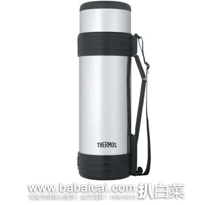 Thermos 膳魔师 大容量 不锈钢保温杯 1.8L 原价.49,现售价.23,史低