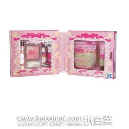 日本亚马逊:Canmake福袋2015年发行30周年限定版超值五件套套装福袋 特价3240日元(约¥180)