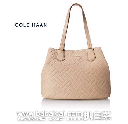 COLE HAAN 女款 Large Convertible Tote Shoulder Bag 真皮单肩包 原价$298，现3.3折售价$98.72