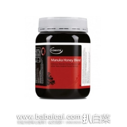 澳洲Pharmacyonline药房:Comvita 康维他纯天然麦卢卡混合蜂蜜2斤装 原价澳元$57,现特价澳元$42.95,凑单满$90直邮包邮包税到手¥200