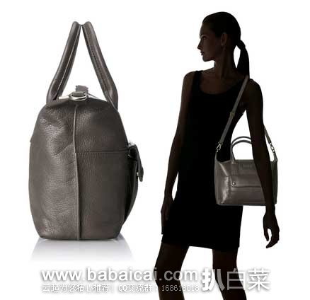 FOSSIL 化石 Blake 女款真皮手提包 原价8,现售价.01