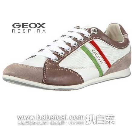 西班牙亚马逊:Geox 健乐士 男士真皮休闲鞋 (原价€79,95,现售价€ 46.9),直邮退税后实付€38.76