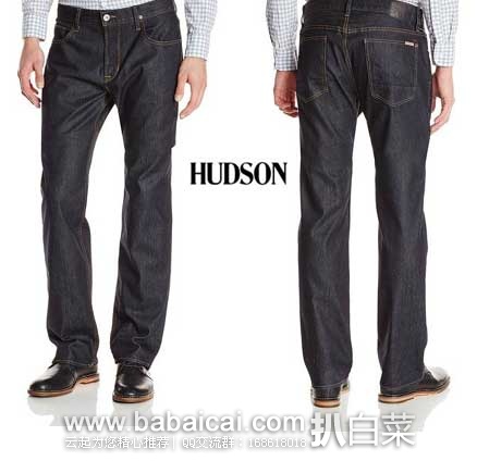 Hudson Jeans 哈德森  男士  Buckley 运动版牛仔裤  原价$165，现特价$38.8