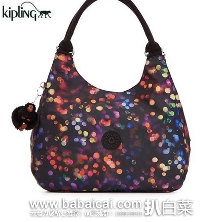 KIPLING 吉普林 Bagsational 女士单肩包 原价9,现l历史新低价.99,到手约¥295,国内¥999
