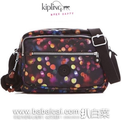 KIPLING 凯普林 单肩包斜挎包 原价0,现历史新低.99,到手¥230,国内¥990