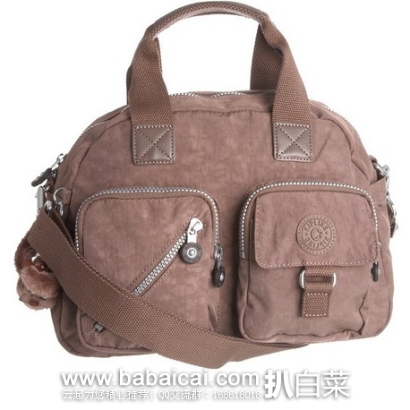 英国亚马逊:Kipling 吉普林 Defea 经典标志款女士 手拎斜跨包 原价£74,现£26.64,直邮退税后新低价£22.2,直邮无税到手仅¥280,国内¥1050