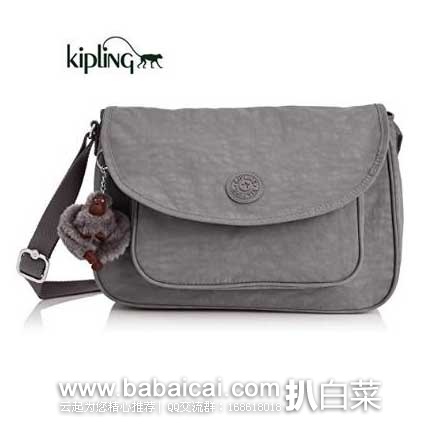 英国亚马逊：Kipling 吉普林 Sunita 女士 经典款单肩包 （原价£74，现售价£28.80），直邮退税后实付£24