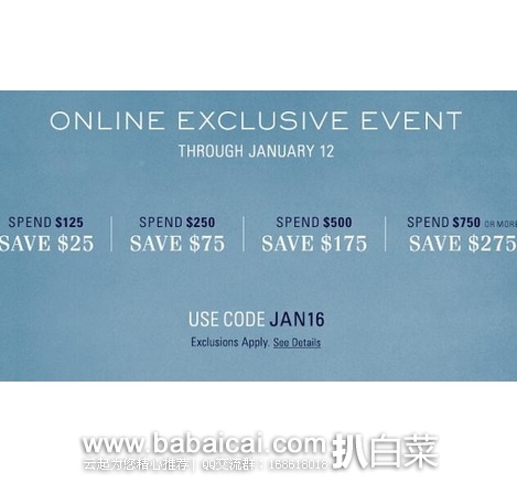 Ralph Lauren拉夫劳伦官网：Sale折扣区4折+额外6折，叠加全场梯度满减，订单免境内运费