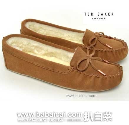 英国亚马逊：Ted Baker Koizu 泰德贝克 女士保暖休闲鞋 （原价£55，现售价£24.07），直邮中国退税后售价£20.04