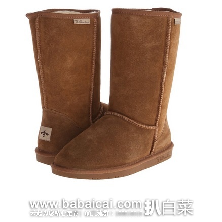 Willowbee 10寸 内衬植羊毛 雪地靴 原价,现.99,直邮无税,到手¥220