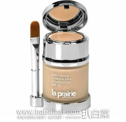英国亚马逊：La Prairie 莱珀妮 顶级鱼子酱遮瑕养肤 粉底液 30ml （原价£140，现售价£84.24），直邮退税后实付£67.01