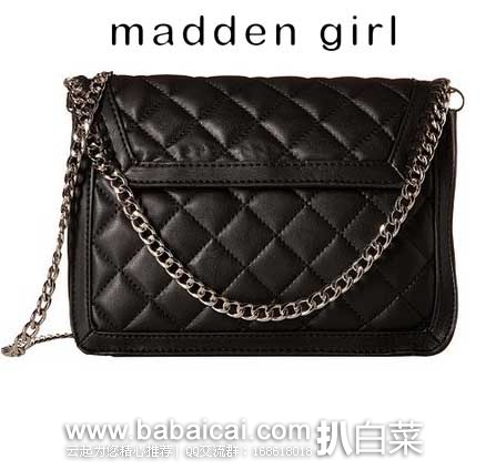 6PM：Madden Girl Mgcharm 女士 经典款小香风链条包 原价$58，现特价$14.09