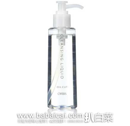 日本亚马逊：ORBIS 奥蜜思 Cleansing Liquid 干湿两用 无油卸妆露 150ml