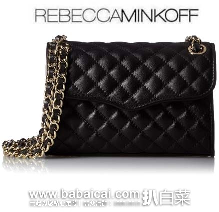 日本亚马逊:REBECCA MINKOFF 瑞贝卡明可弗 女款 小牛皮手包 现售价32400日元(约¥1760元)