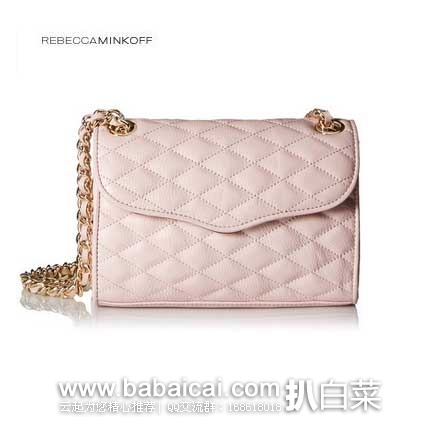 Rebecca Minkoff 瑞贝卡明可弗 真皮菱格纹小挎包(原价$195,现$135.04),公码8折后实付$108.03 Rebecca Minkoff 瑞贝卡明可弗 真皮菱格纹小挎包(原价5,现5.04),公码8折后实付8.03