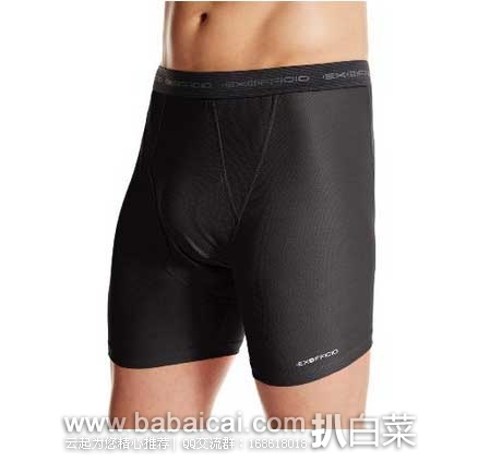 常年销量第一，ExOfficio 招牌 Give-N-Go 男士运动内裤 超强速干 平角内裤   原价$26，现售价$14.84