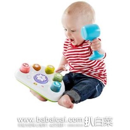 Fisher-Price 音乐敲敲乐 原价$18，现历史最低价$10.73，直邮无税