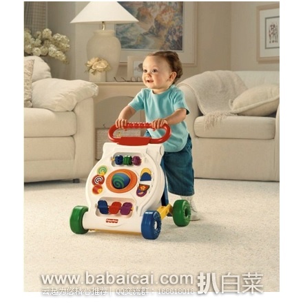 Fisher-Price 费雪 儿童趣味推车 学步车 原价$25，现$15.99，直邮无税