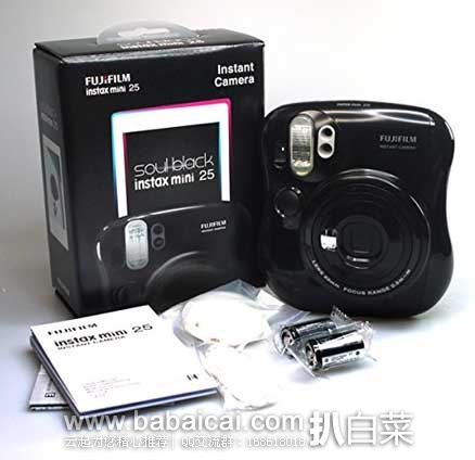 Fujifilm 富士 Instax MINI 25 拍立得 即时成像胶片相机 原价$125.99,现5.6折售价$69.99 Fujifilm 富士 Instax MINI 25 拍立得 即时成像胶片相机 原价5.99,现5.6折售价.99