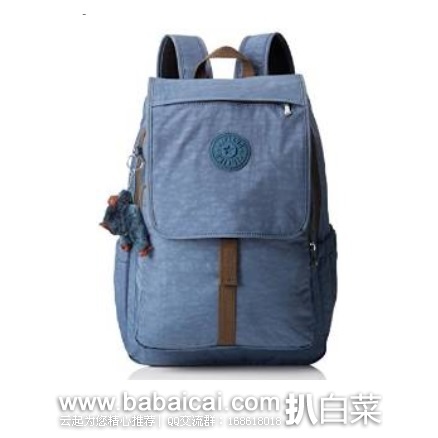 英国亚马逊:Kipling 吉普林 中性双肩包 特价£42.91,直邮退税实付£35.76,直邮无税,到手¥401
