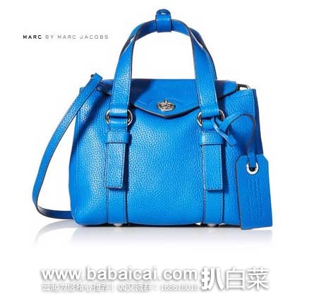 Marc By Marc Jacobs 女士Satchel Mini Satchel Bag 真皮单肩翻盖手提包 原价$398,现售价$184.14 Marc By Marc Jacobs 女士Satchel Mini Satchel Bag 真皮单肩翻盖手提包 原价8,现售价4.14