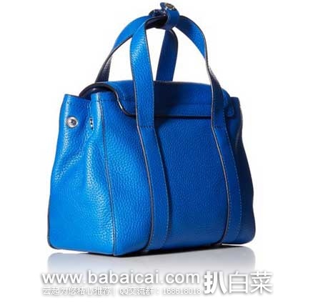 Marc By Marc Jacobs 女士Satchel Mini Satchel Bag 真皮单肩翻盖手提包 原价$398,现售价$184.14 Marc By Marc Jacobs 女士Satchel Mini Satchel Bag 真皮单肩翻盖手提包 原价8,现售价4.14