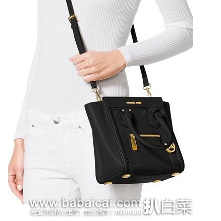 6pm:MICHAEL Michael Kors 女士中号手提单肩包 原价0,现新低价9.99,到手约¥998