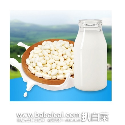 聚划算：小奶花 内蒙古奶片 仅次于母乳的奶香 超值100g*5包 限时团购价￥29.8包邮