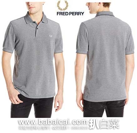 Fred Perry 弗莱德·派瑞 Plain 男士 经典休闲纯棉 Polo衫 原价$85,现售价$38.59 Fred Perry 弗莱德·派瑞 Plain 男士 经典休闲纯棉 Polo衫 原价,现售价.59