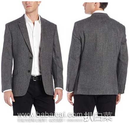 Tommy Hilfiger 汤米希尔费格 2-Button贴身剪裁两粒扣款 男士西装 原价$495,现特价$196.75 Tommy Hilfiger 汤米希尔费格 2-Button贴身剪裁两粒扣款 男士西装 原价5,现特价6.75