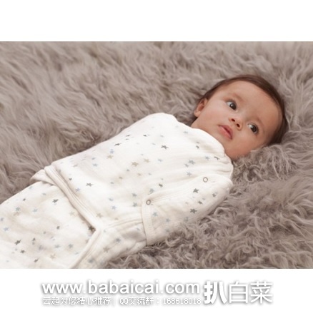 西班牙亚马逊：aden + anais 100% Muslin细棉 婴儿睡袋 特价€22.95，直邮退税实付€18.97，直邮无税，到手￥183