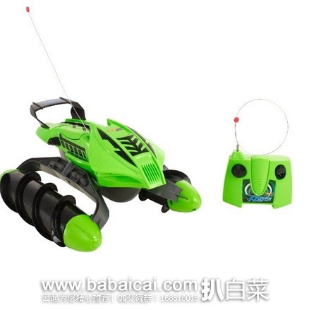 Hot Wheels RC Terrain Twister风火轮水路两栖遥控车 原价$100，现好价$30.15，直邮无税