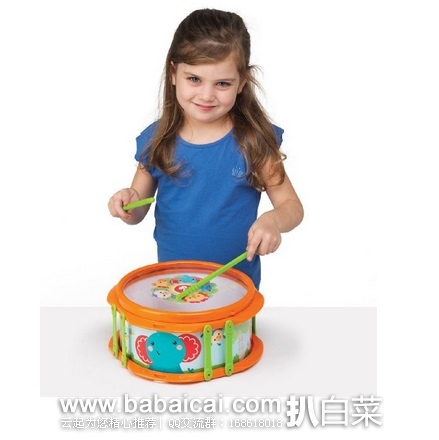 Kids Station 玩具音乐小鼓5件套 原价$17,现历史新低$6.36