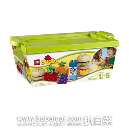 LEGO 乐高 10566 DUPLO得宝系列之创意野餐积木套装 原价,现历史新低.72,到手约¥152