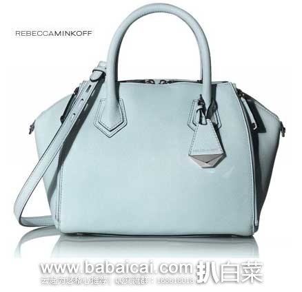 Rebecca Minkoff 瑞贝卡明可弗 Mini Perry Satchel Top Handle Bag  女士手提包 原价$395，现售价$207.22