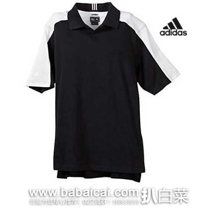 Adidas 阿迪达斯 男式短袖 POLO衫 原价$50.48，现特价$8.99