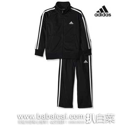 Adidas 阿迪达斯 幼童款 经典三条杠运动套装 原价,现售价.49