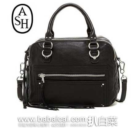 6PM:Ash 艾熙 Satchel 女士单肩手提包 (原价5,现2.9折4.99),公码9折后实付3.49