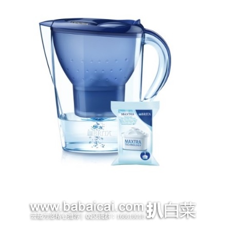 西班牙亚马逊:Brita 碧然德 大号XL 3.5升 滤水壶 特价€16.99,直邮退税实付€14.04,直邮免税,到手仅¥199